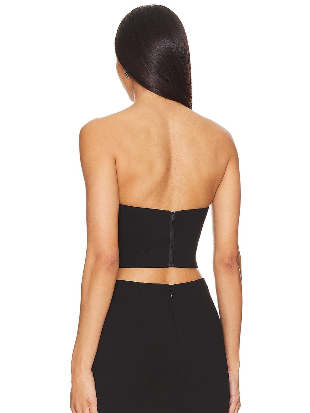 Bardot x Revolve Francesco Bustier Size 4 NWT in Black - Picture 2 of 5